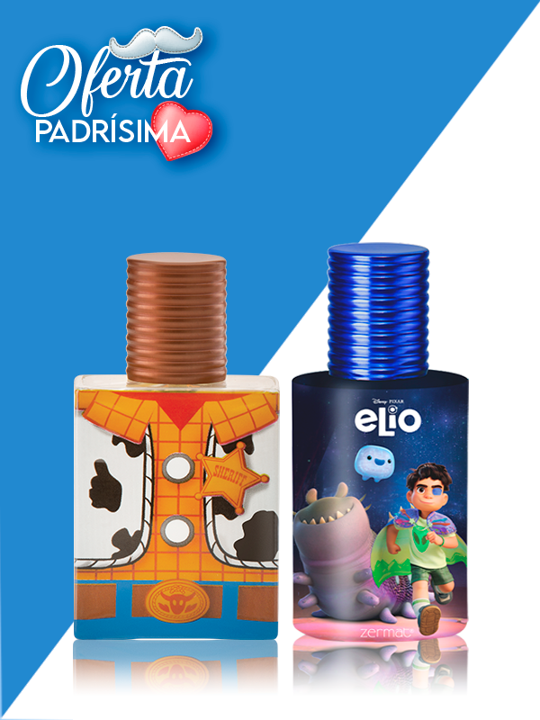 Fragancia Toy Story Woody Disney + Fragancia Elio Disney