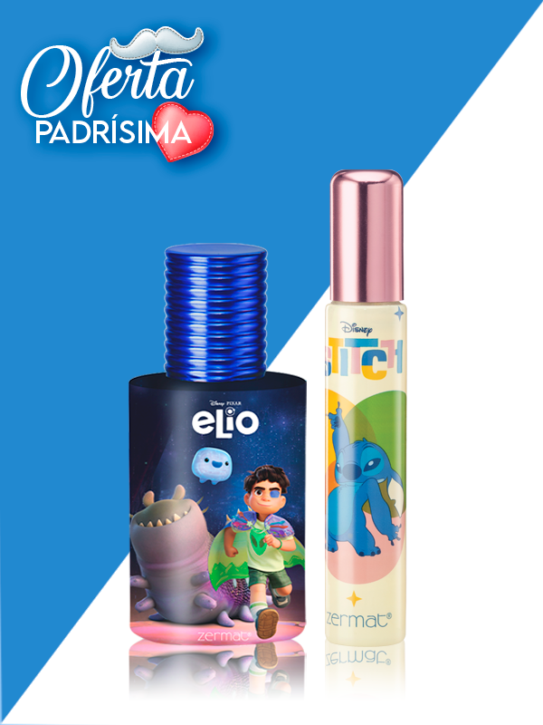 Fragancia Stitch Disney + Fragancia Elio Disney