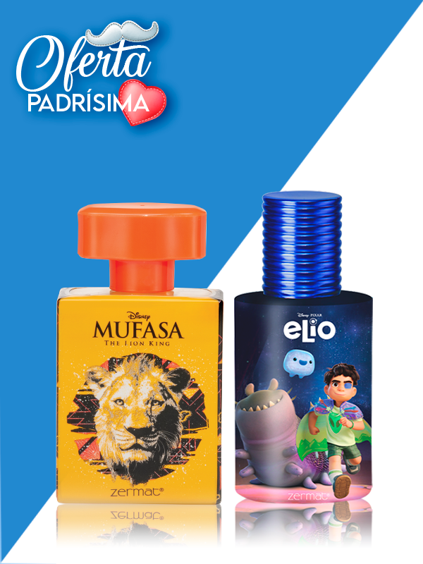Fragancia Mufasa Disney + Fragancia Elio Disney
