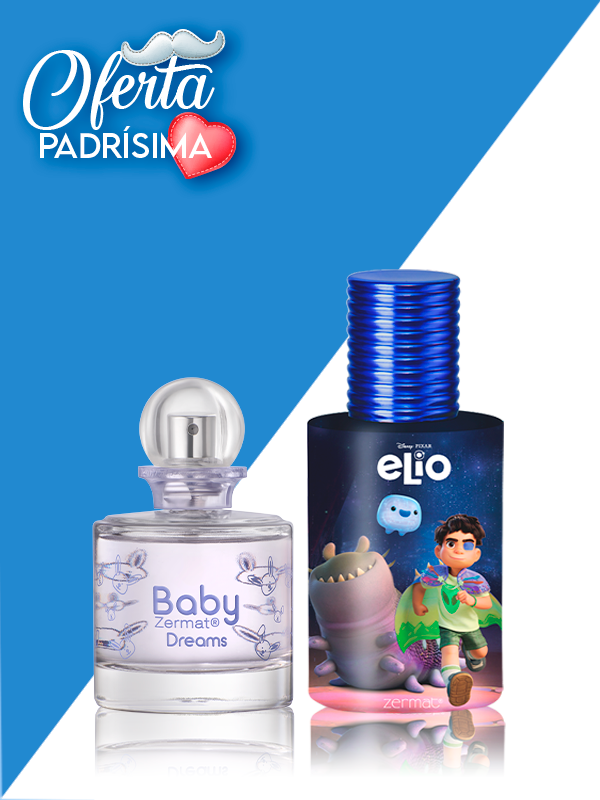 Fragancia Baby Dreams Baby Zermat + Fragancia Elio Disney