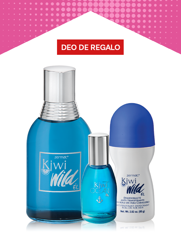 Fragancia Kiwi Wild El + Desodorante Anti-transpirante Roll-On de REGALO