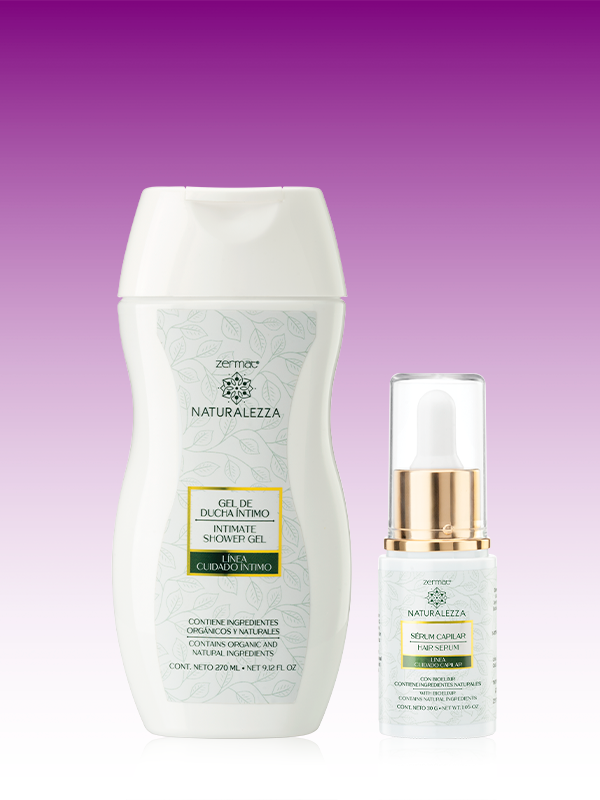 Gel de Ducha Íntimo Naturalezza + Sérum Capilar con Bioelixir Naturalezza