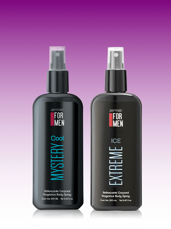 Refrescante Corporal Cool Mystery For Men + Refrescante Corporal Extreme Ice For Men