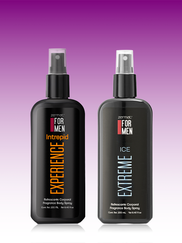 Refrescante Corporal Intrepid Experience For Men + Refrescante Corporal Extreme Ice For Men