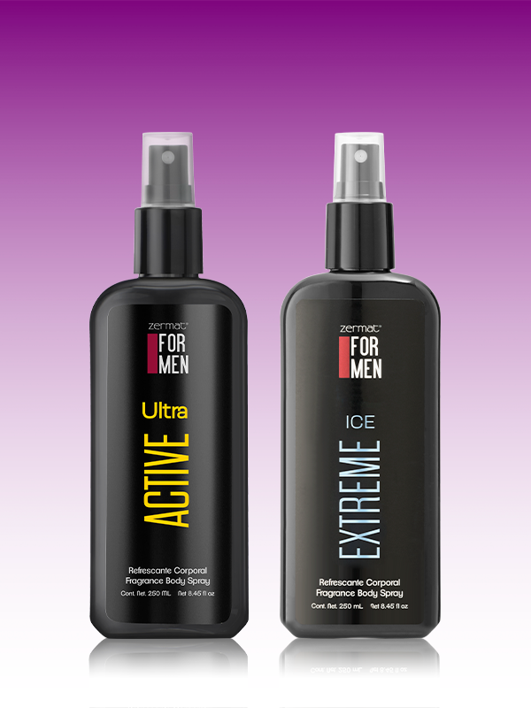 Refrescante Corporal Ultra Active For Men + Refrescante Corporal Extreme Ice For Men