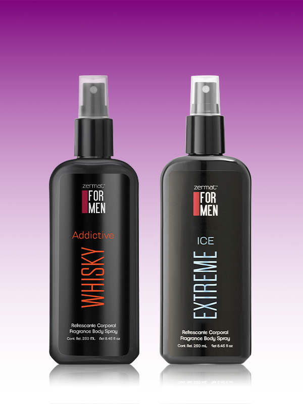 Refrescante Corporal Addictive Whisky For Men + Refrescante Corporal Extreme Ice For Men