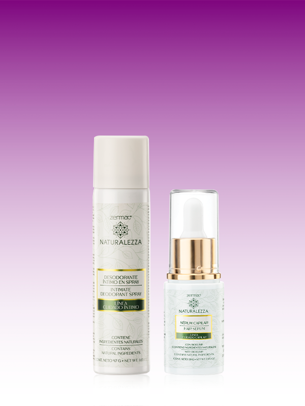 Desodorante Íntimo en Spray Naturalezza + Sérum Capilar con Bioelixir Naturalezza