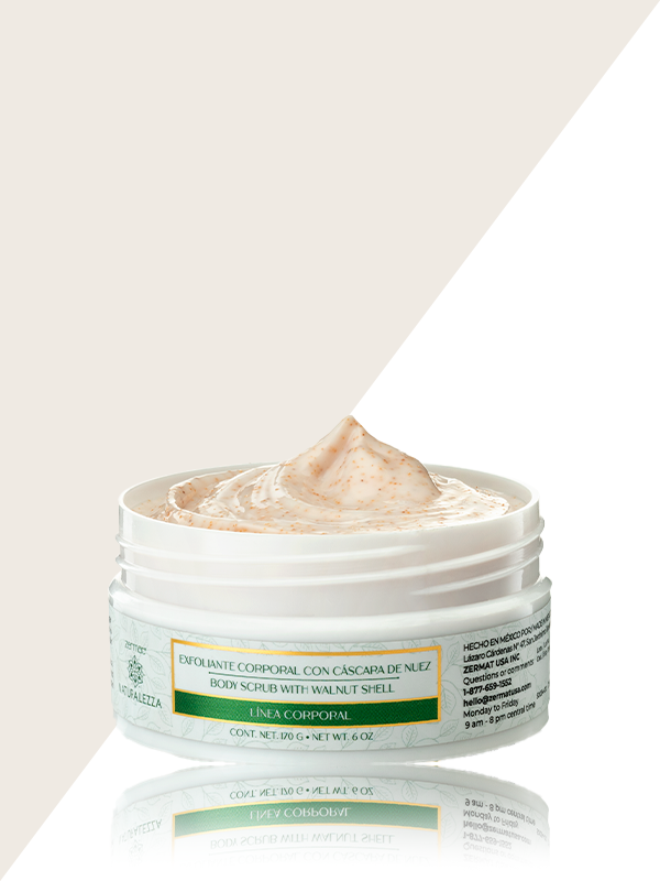 Exfoliante Corporal con Cáscara de Nuez - Naturalezza