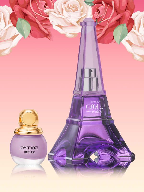 Fragancia Eiffel Night + Esmalte Tono Uva Reflex