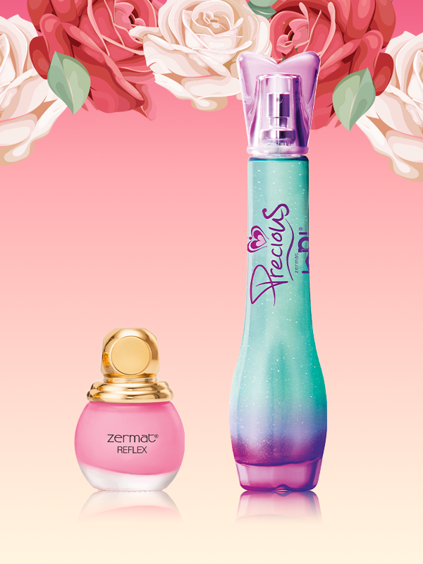 Fragancia Precious + Esmalte Tono Fresa Reflex