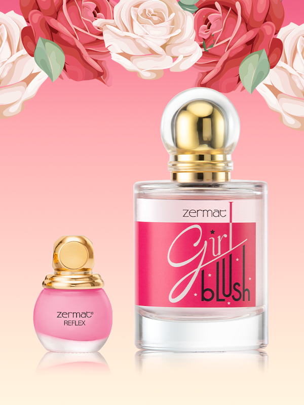 Fragancia Girl Blush + Esmalte Tono Fresa Reflex