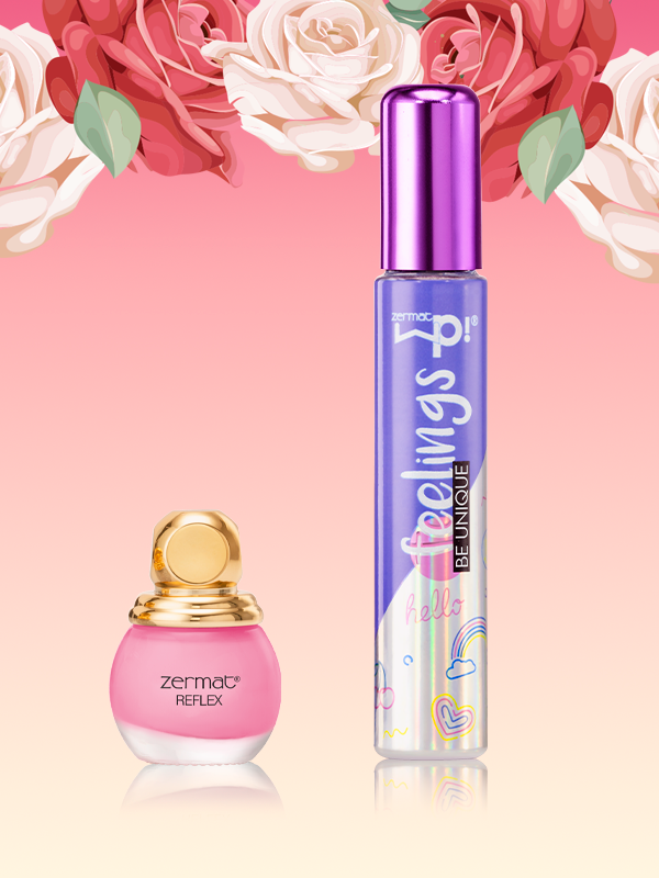 Fragancia Feelings Be Unique Wp! + Esmalte Tono Fresa Reflex