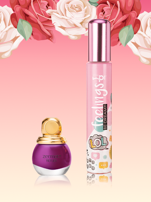 Fragancia Feelings Be Dreamy Wp! + Esmalte Tono Zarzamora Reflex