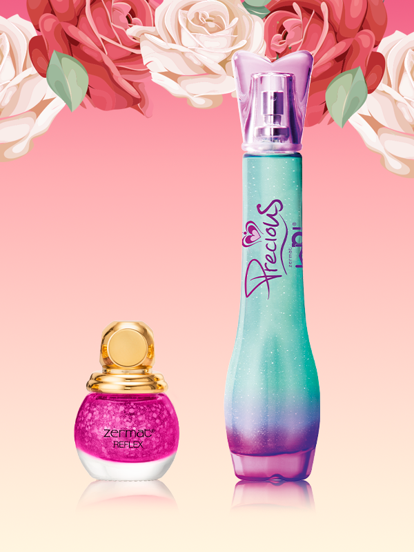 Fragancia Precious + Esmalte Tono Frambuesa Reflex