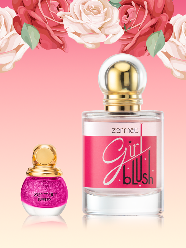 Fragancia Girl Blush + Esmalte Tono Frambuesa Reflex
