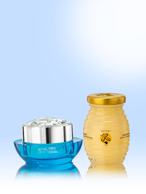 Mascarilla Facial Royal Jelly Organics + Crema Contorno de Ojos Energizante Energy System