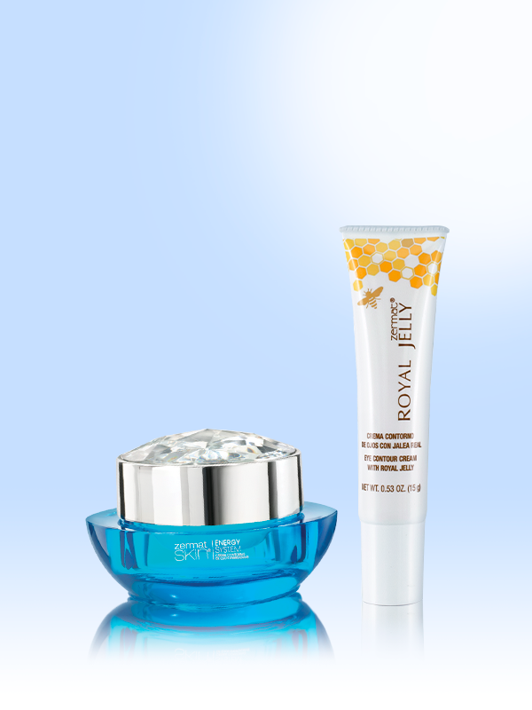 Crema Contorno de Ojos Cuidado Natural Royal Jelly + Crema Contorno de Ojos Energizante Energy System