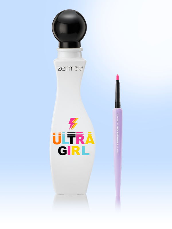 Perfume Ultra Girl + Delineador Pink Panther Tono Rosa