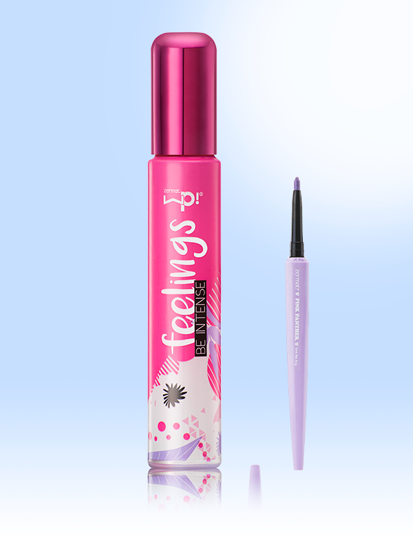 Perfume Feelings Be Intense Wp! + Delineador Pink Panther Tono Morado