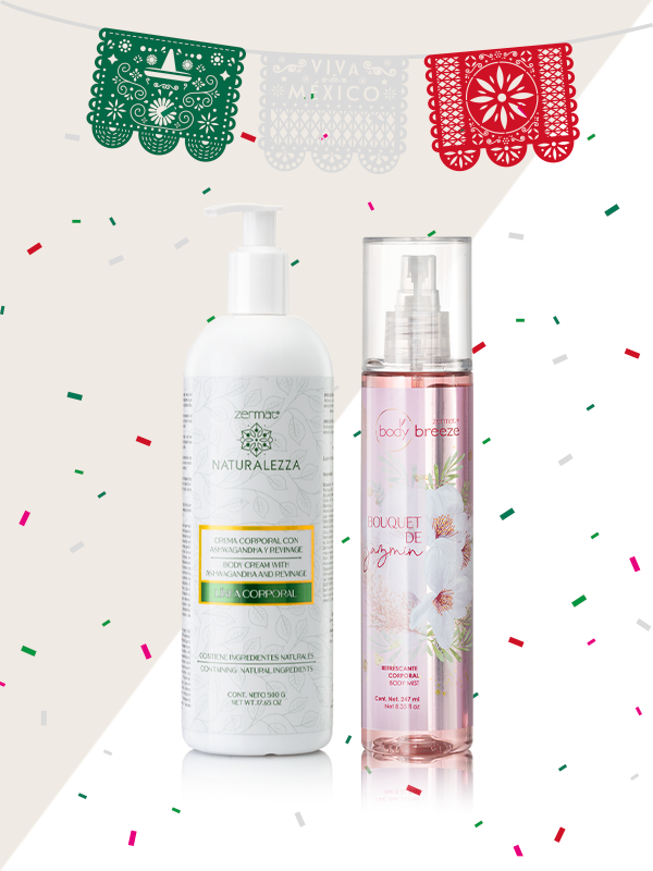 Refrescante Bouquet de Jazmín Body Breeze + Crema Corporal con Ashwagandha y Revinage Naturalezza