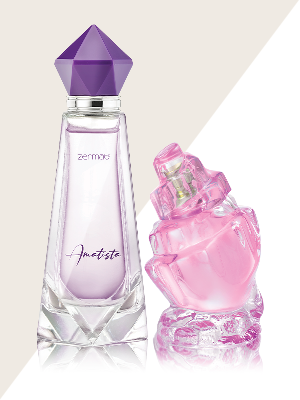 Perfume Amatista + Perfume Caribe Rose