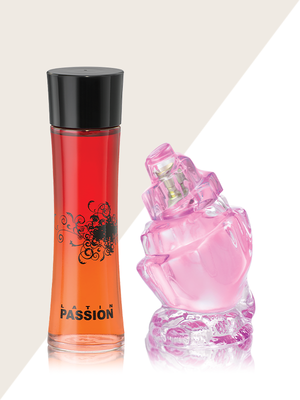 Perfume Latin Passion + Perfume Caribe Rose