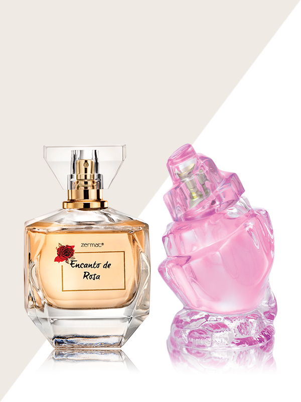 Perfume Encanto de Rosa Floralia + Perfume Caribe Rose